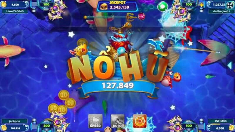 Ngắm vào bầy khi chơi Bắn Cá Hải Tặc