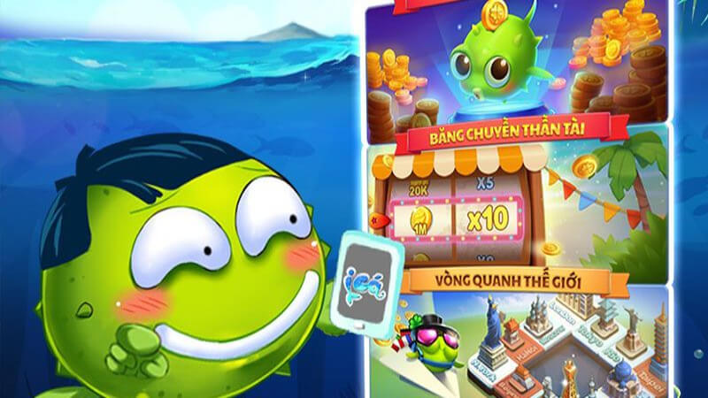 Bắn cá Ica 8DAY đa dạng