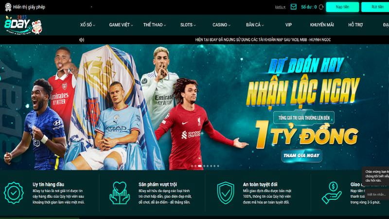 Điều kiện rút tiền 8DAY thành công bạn nên biết