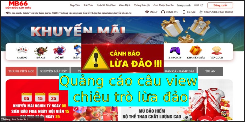Quảng cáo câu view chẳng đúng sự thật